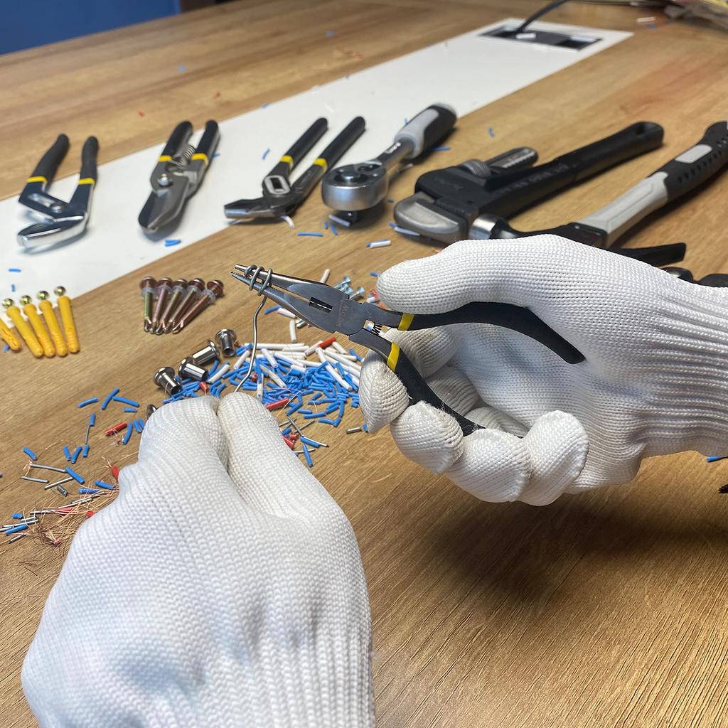 BOOSDEN Radio Radio Long Tip Radio Tapered Spring and Blade Set of Precision Electric Worker Set of Pliers, All-Purpose Pliers, Pliers, Hole, 5,