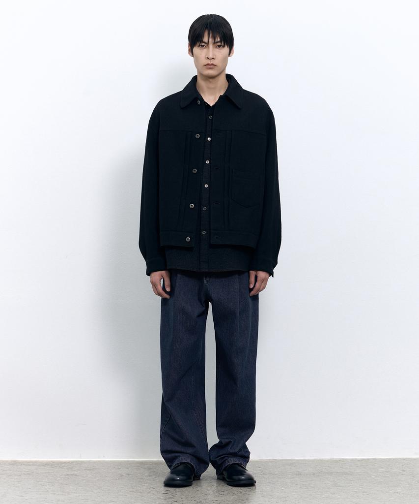 Insilence Hemp Wool Type1 Jacket Black
