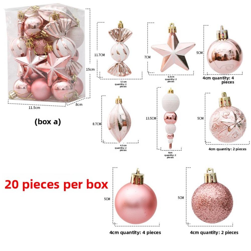 Рождественские украшения, подвески, подарочные наборы, подвески разной формы, наборы рождественских подвесок