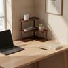 Freestanding 3-Tier Corner Tabletop Rack Tiered L-Shaped Display