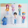 Hunter Witch Girl Group Pvc Keychain With Anime Figures For Collectors And Gift