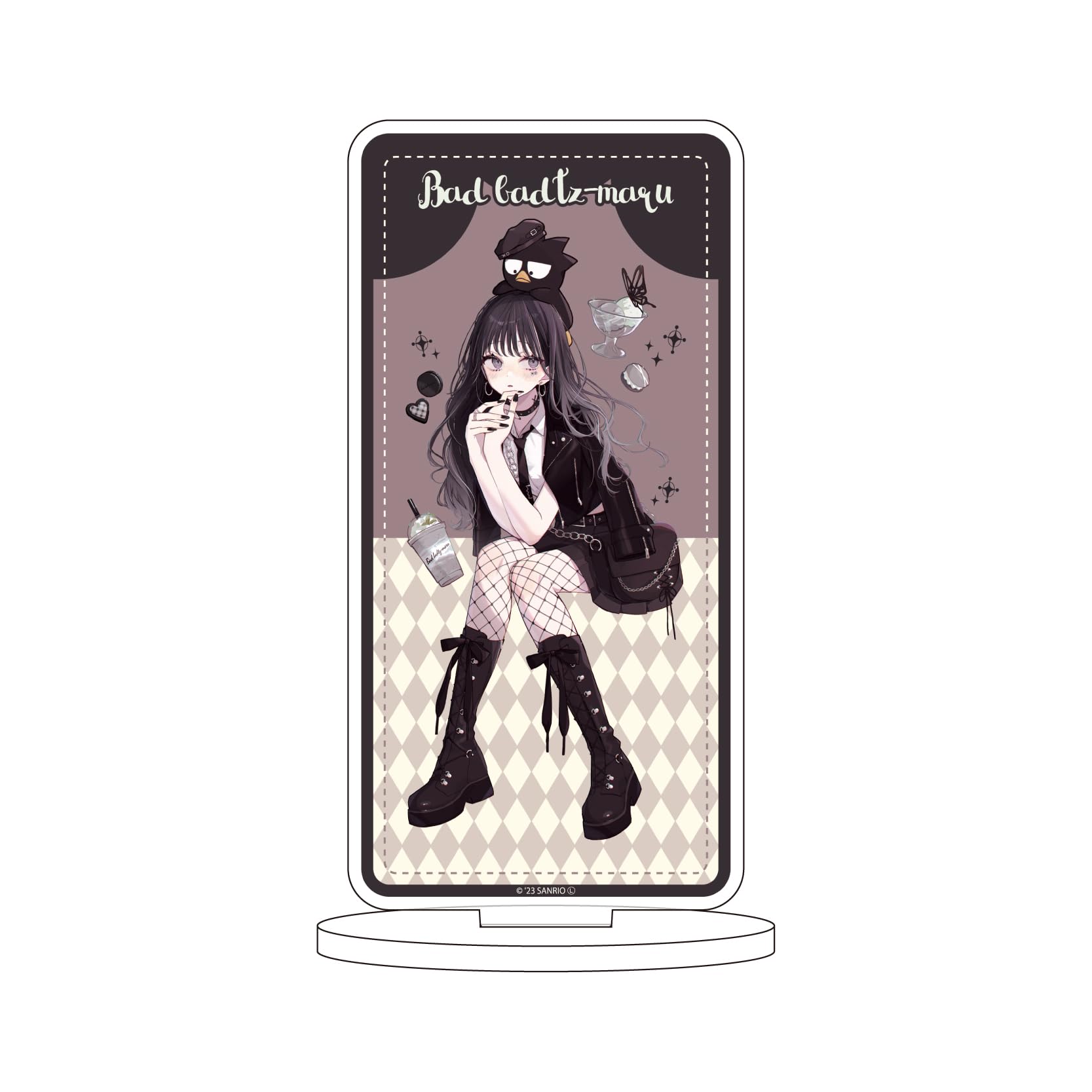 

A3 Akakura x Hapidanbui 11 Bad Badtz Maru Character acrylic figure [Original illustration]