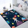Cartoon astronaut children's room decorative carpet Camping cushion play aera mat  floor mat carpet game area rug floor mats
