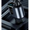 200W Car Charger Fast Charging Voltage Display USB 100W PD 30W 4 in 1 Dual 12V/24V Cigarette Lighter Splitter Power Adapter