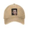 Christiano Ronaldo Baseball Caps Fashion Washed Denim Hats Outdoor Adjustable Casquette Hip Hop Baseball Cowboy Hat for Unisex