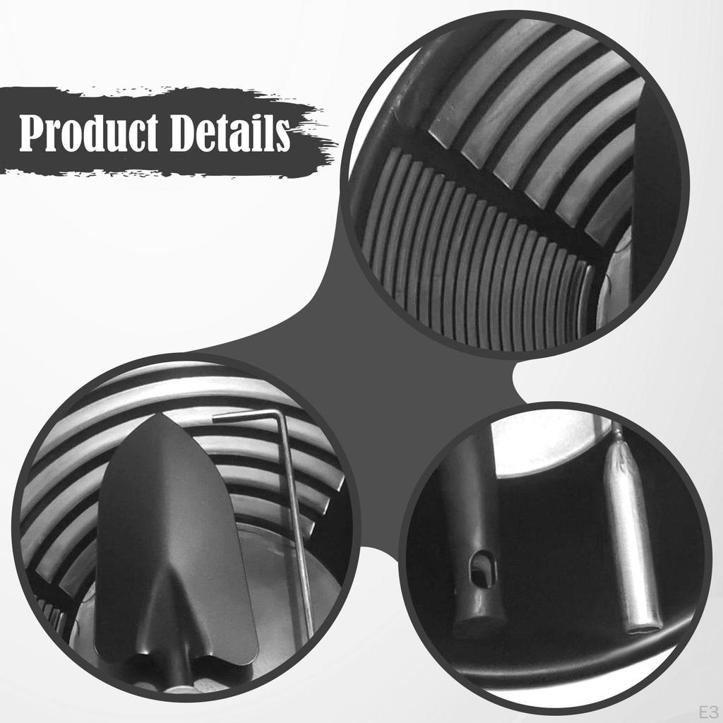 Gold Pan, Portable Prospecting Beach Collecting Tool, Double Riffle for Enthusiasts,