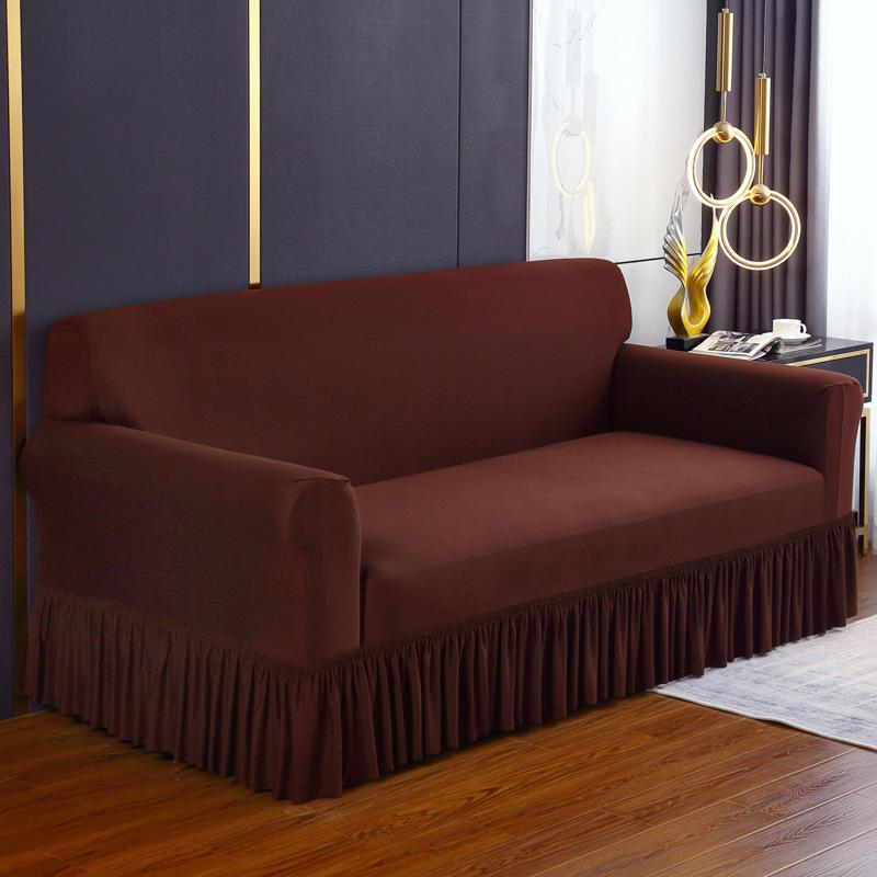 Skirt Sofa Cover Universal Elastic Sofa Cover All-Inclusive Universal Combination Sofa Cover