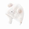 Ear Protection Baby Winter Hat Double Pom Pom Baby Bonnet Cartoon Pom Pom Hat  for Babies