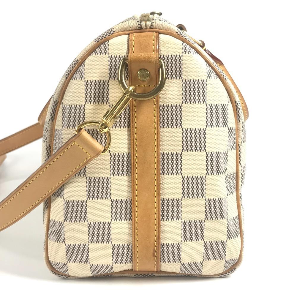 Louis Vuitton N40608 Damier Azur SpeedyBandouliere 25 Hand Bag Shoulder Bag