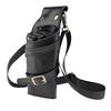 s Holder Leather Pouch Hairdressing Styling Hair Tools Display Stand - Black, 23 x 10cm