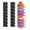 Hat Storage Rack Holds 8 Hats Wall Mountable Space Saving Hat Organizer Large Capacity Rack for Baseball Caps