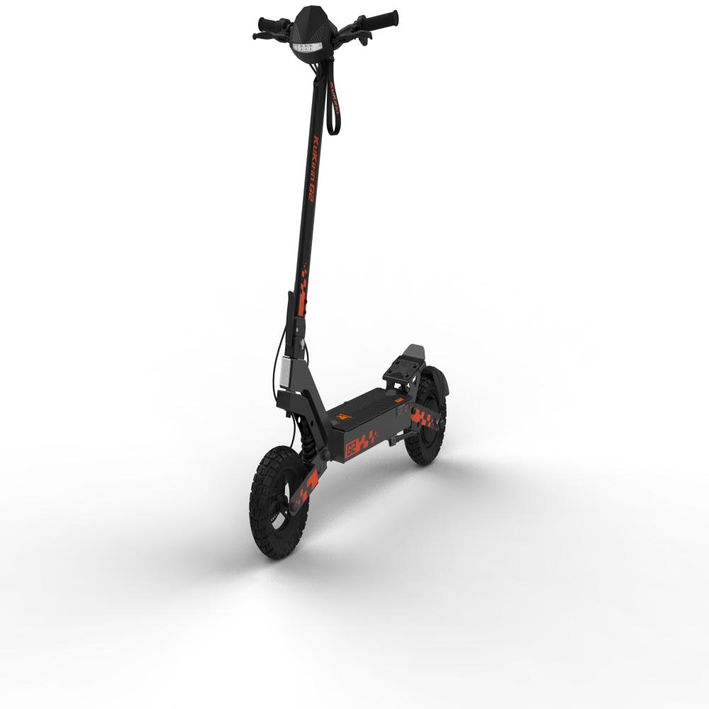 KuKirin G2 800W 48V 15AH Electric Scooter Max Speed 45-50km/h 10 Inch Off-Road Tyres Lcd Display Range 55-60km Foldable Escooter- NO ABE.