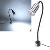 15W Magnetic Work Light 1200LM LED Machine Light with Flexible Gooseneck Shop Tool Lamp for Sewing Machine Grill Industrial Lighting