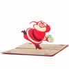 3D Christmas Blessing Card with Greeting Card Christmas Gift Accessories DIY Blessing Message Christmas Tree Card