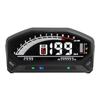 Digital Motorcycle Speedometer Speed Meter Tachometer RPM Gauge Fuel Gauge Odometer LCD Display Dashboard Panel Universal