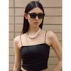 Silver Chain Big Pearl Necklace_Jfxac421M