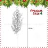 Artificial Pine Branches, Christmas Faux Cedar Stems, Artificial Faux Cedar Branches, Christmas Greenery Pine Picks for Wreath Craft DIY Decorations
