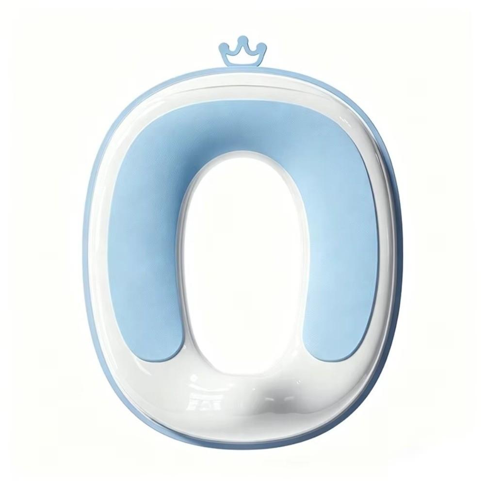 Crown Hanging Groove Splash-Proof Toilet Seat Cushion Plastic Portable Potty Seat Cushion Toddlers