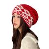 Knitted Woolen Hat for Women Winter  Korean Style  Large Head Circumference Warm Pile Hat Anti Cold Face Showing  Small Cold Hat  Trendy