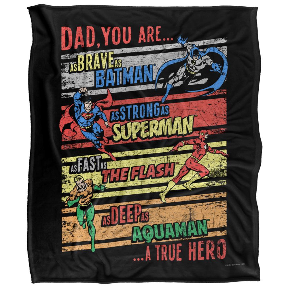 Justice League Helden Papa Decke