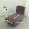 Coprisedia elasticizzato senza braccioli Copertura elasticizzata in velluto per chaise longue Copridivano letto poltrona Arredamento soggiorno