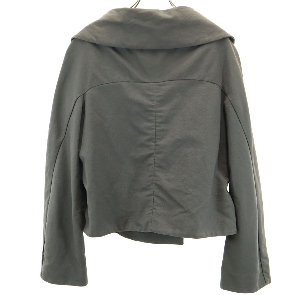 Marni Fabricat în Italia Jachetă de motociclist 36 Gri cărbune Femei Second-hand