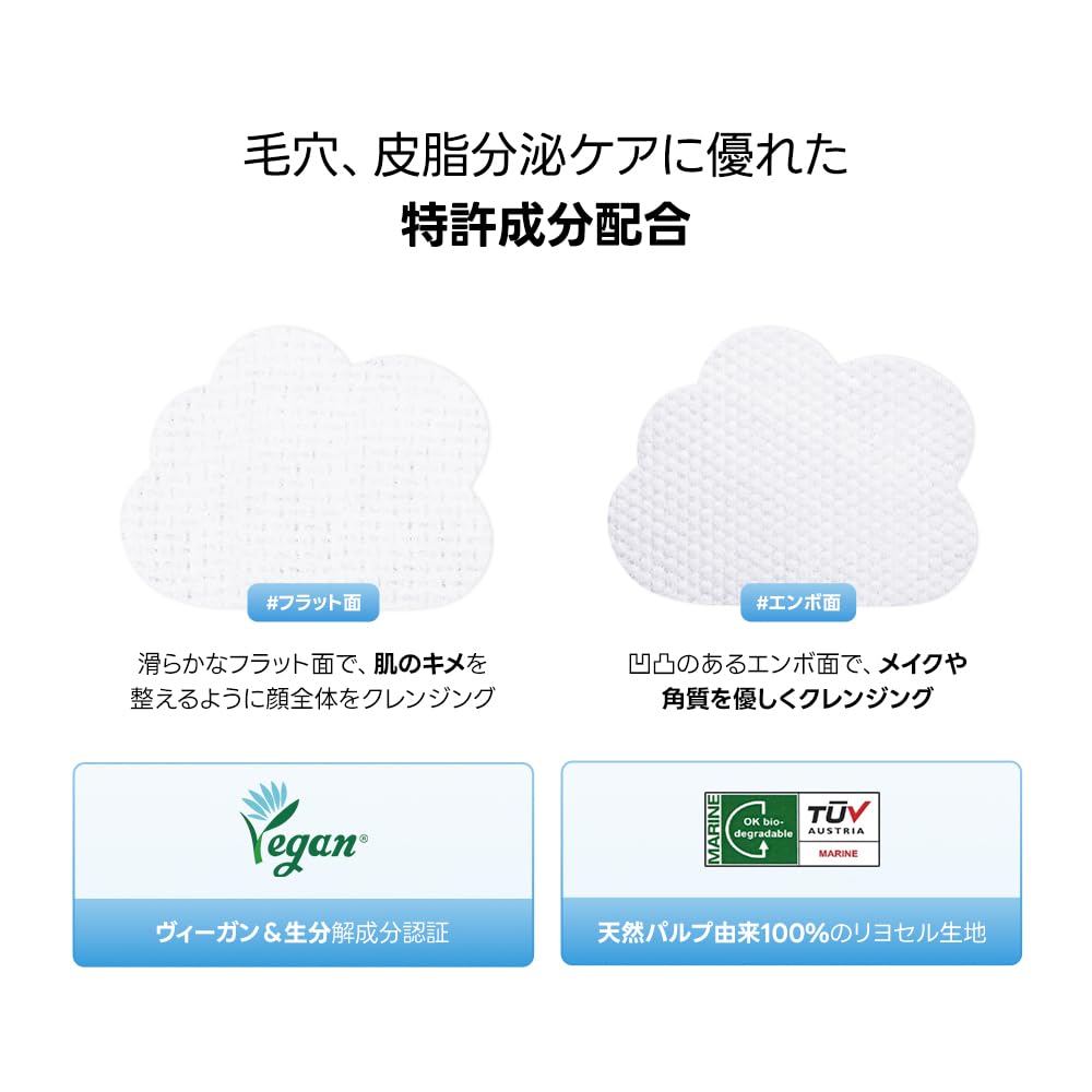 [One-day's you] Help Me Cleansing Toner Pads - Skincare, Exfoliation, Pore Care, Toner, Cleansing Pad [Official Japanese Product] (CLEANSING PAD)