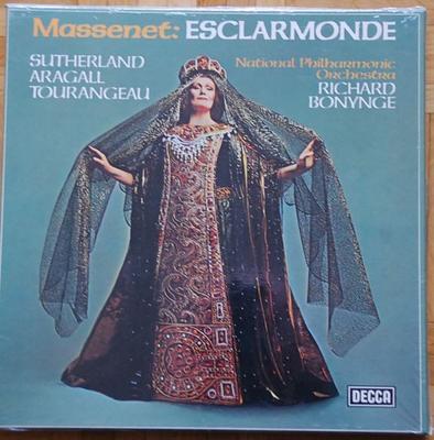 LP Schallplatte JULES MASSENET / JOAN SUTHERLAND , - Esclarmonde 635330FX Decca 1976 Deutschland Klassisch Gebraucht