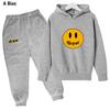 Children's fleece suit hooded children's clothing hip-hop casual spring and autumn suit