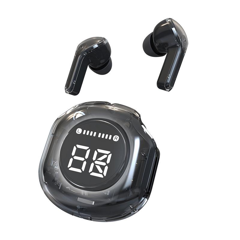 Air31 Transparent Bluetooth In-Ear Headset with Digital Display & Extended Battery Life
