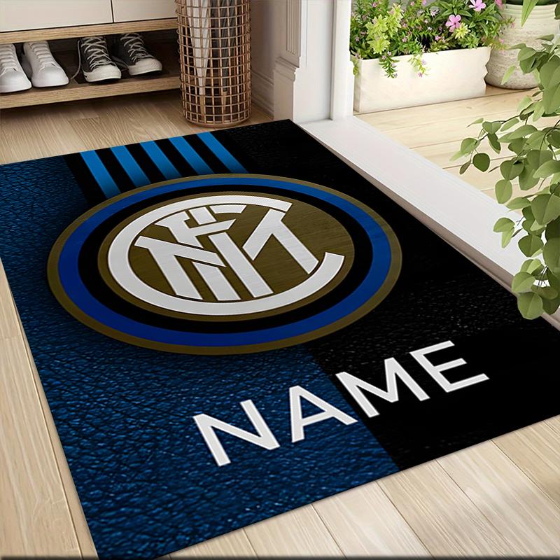 Custom Name Argentina Football Crest Carpet Rug Customizable Soft Washable Anti-Slip Home Living Room Sofa Mats Personalized Rug. 0909193
