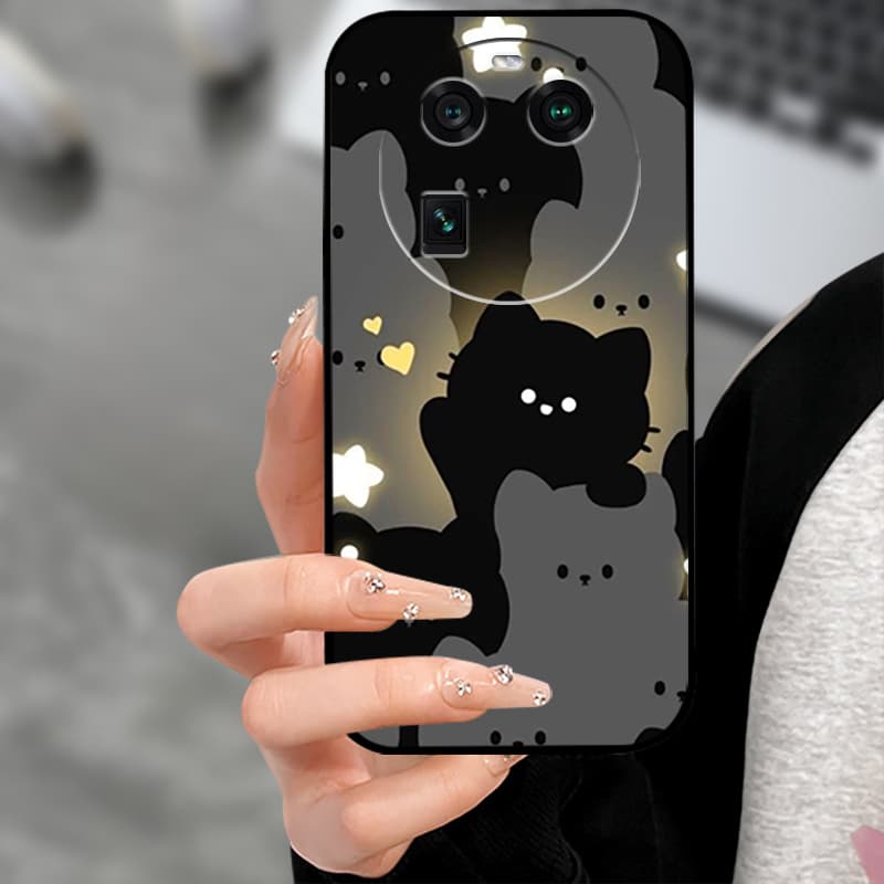 For OPPO Find X7 Ultra 5G Phone Case Fashion Silicone Back Cover For Oppo Find X 6 X6 Pro X7 Camera Protection Funda Coque Capas