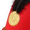Sun Protection Uniform Hat Dress Up Drum Major Hat Stylish Hat Marching Band Hat  Cosplay Carnival