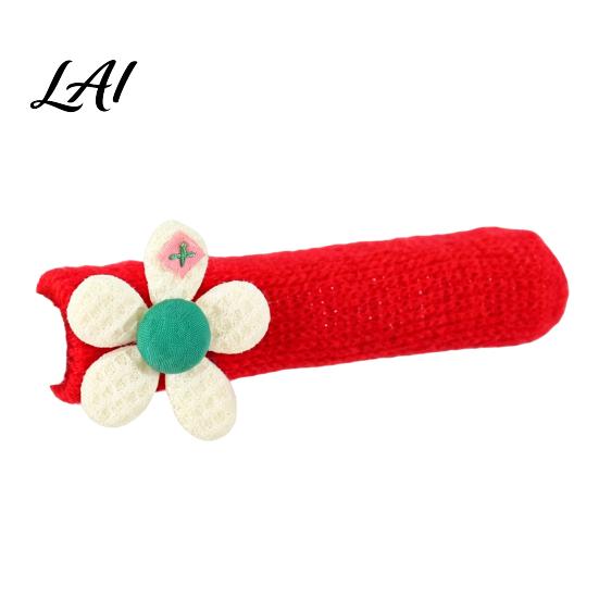 Decorative Furniture Sleeves Knitted Doorknob Covers Thick Anti‑Slip Feet Protector Sleeves Door Handle Soft Acrylic Wraps Cushion Pads,