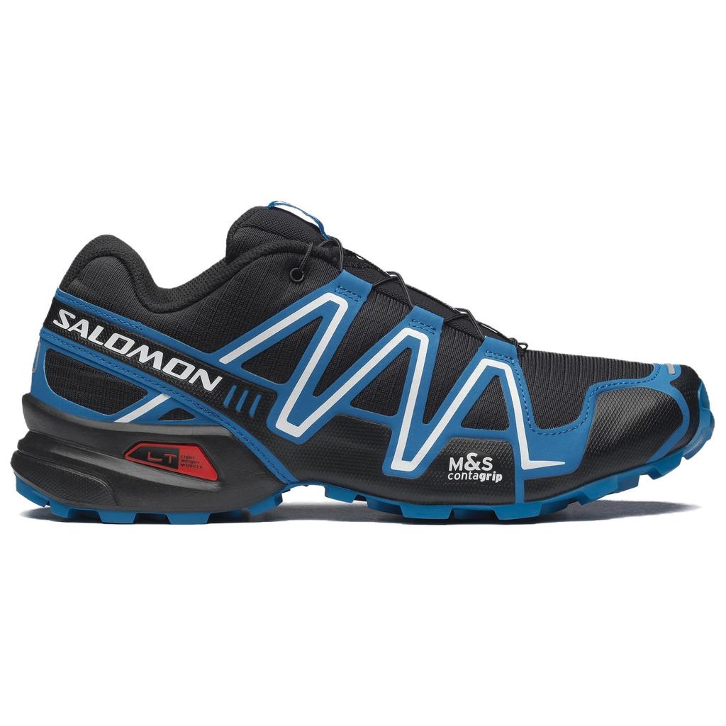 SALOMON Speedcross 3 Fabric Breathable Running Shoes Men's Blue Black 479920