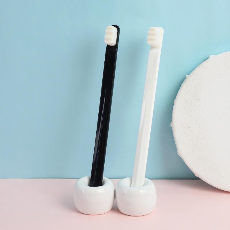 Jieyou Soft Bristle Toothbrush Family Pack with Liquid Nitrogen Frozen Heads - Designed for Women, Men, and Couples.