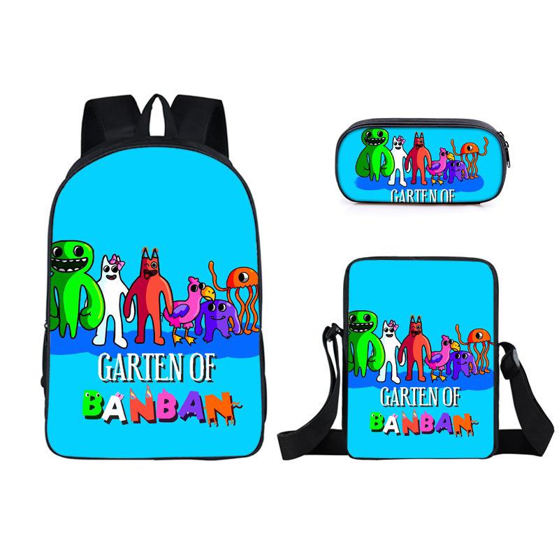Gartenofbanban Schultasche für Kinder Klasse Garten Grundschule Rucksack Rucksack Umhängetasche Federmäppchen