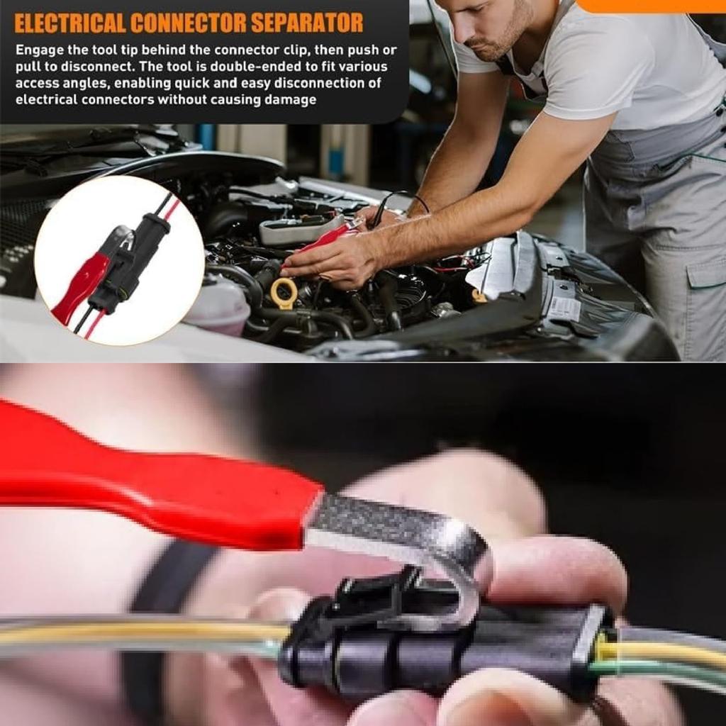 Automotive Electrical Tools, Automotive Electrical Terminal Connector Separator Removal Tool Remover,Metal Auto Remover Tool For Most Vehicles
