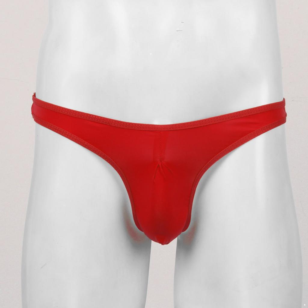 Pánské bikiny kalhotky Ruched Sexy prodyšné spodní prádlo