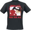 Faixas do álbum Kill 'Em All da banda Metallica (versão masculina) (Voltar Imprimir) Camiseta