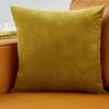 Solid Velvet Pillow Cushion Cover Home New Year Decorative 40*40/45*45/50*50/55*55/60*60cm Kussenhoes Housse De Coussin Cojines