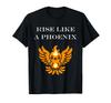 Humor Phoenix Animals Simple Fire Bird Rise Phoenix T-Shirt
