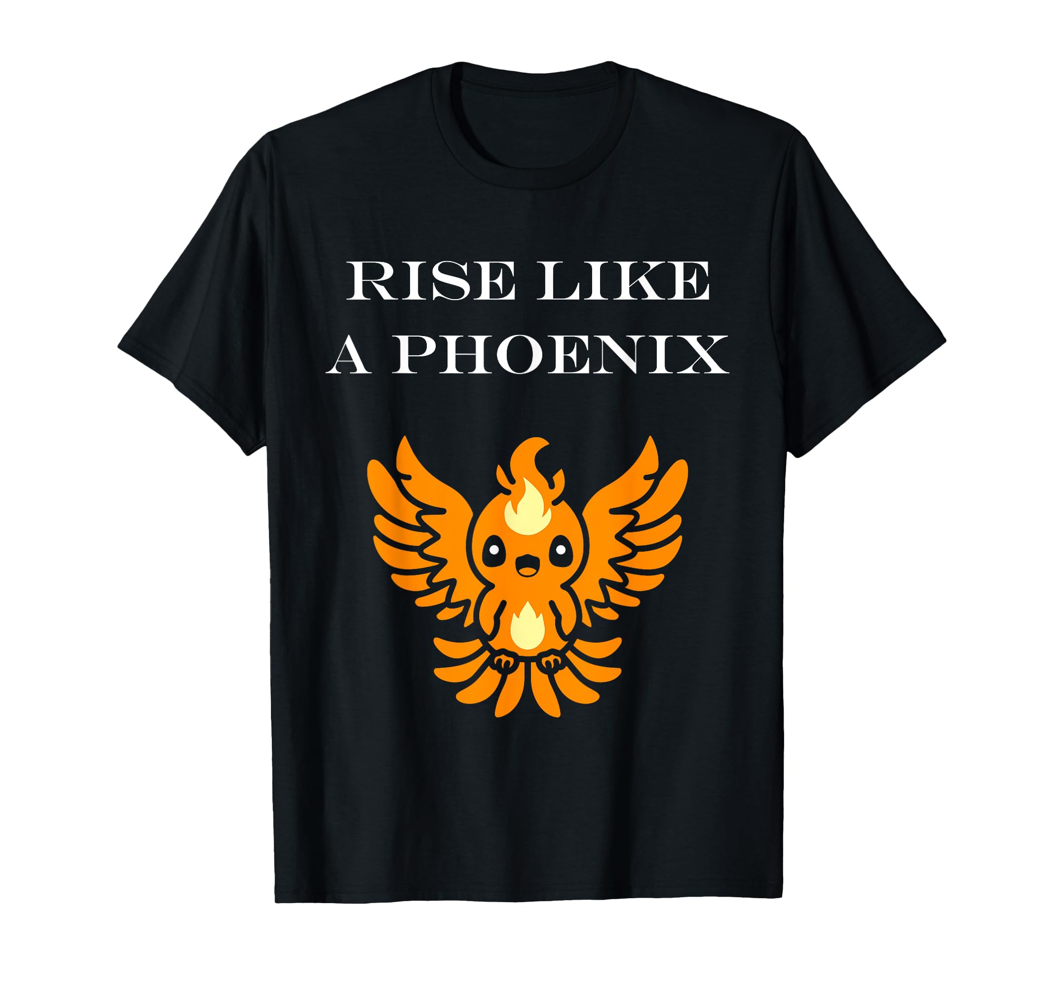 

Humor Phoenix Animals Simple Fire Bird Rise Phoenix T-Shirt чёрный