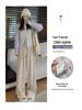 Petite Women's Spring/Autumn Wide-Leg Straight Pants - Stylish Glutinous Rice Design, Ideal for Height 145-150 Cm