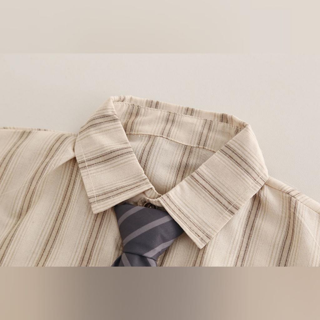 Kids Casual Long-Sleeve Set, Comfortable Daily Wear Outfits