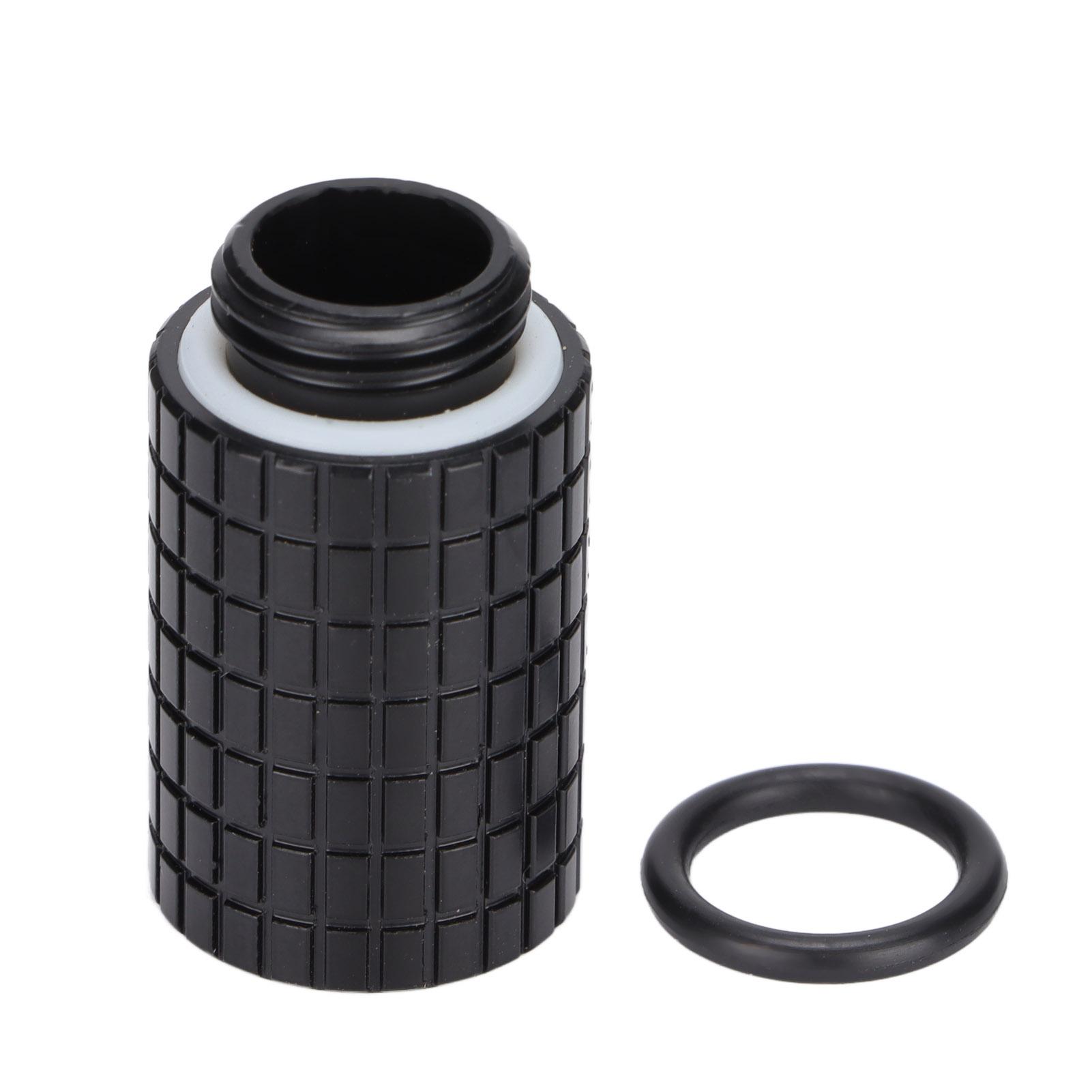 Extender Fitting 25mm G1Celsius4in Thread Male to Female Inner Hex Fixing Water Cooling Fitting for Computer Water Cool System
