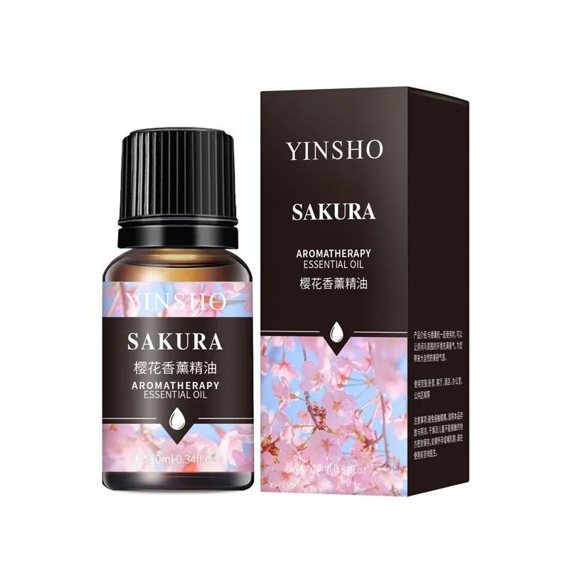 17Flavors 10ml Essential Oil for Aroma Diffuser AirHumidifier Home Water-soluble Lavender Rose Car Air Fresheners Perfume Refill
