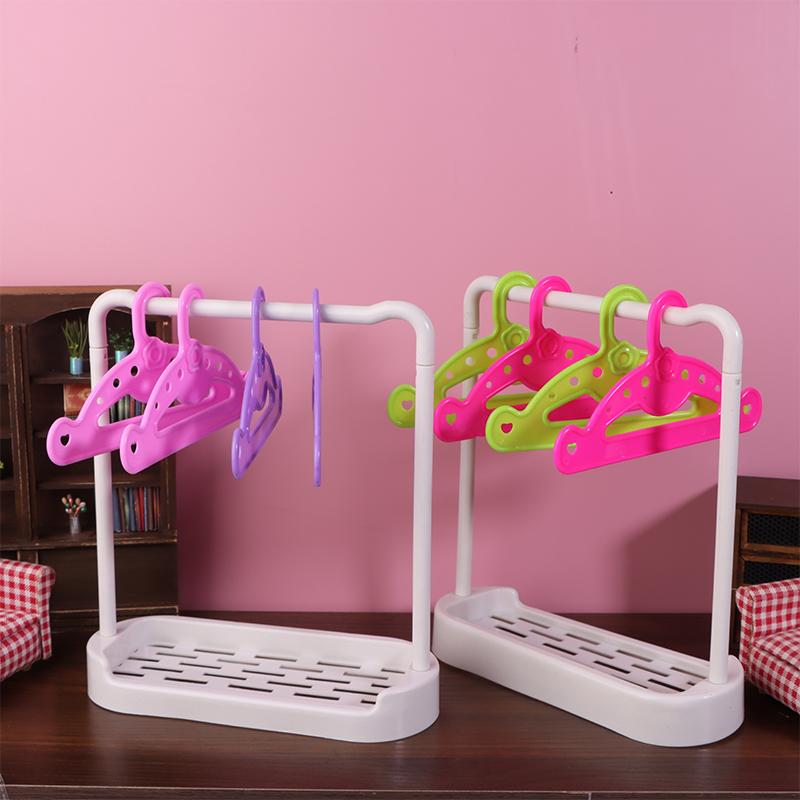 Mini Hangers Doll Hanger Bjd Doll Clothes Hangers Doll Clothes Rack Mini Doll Accessories Various Other Doll Clothes Hangers