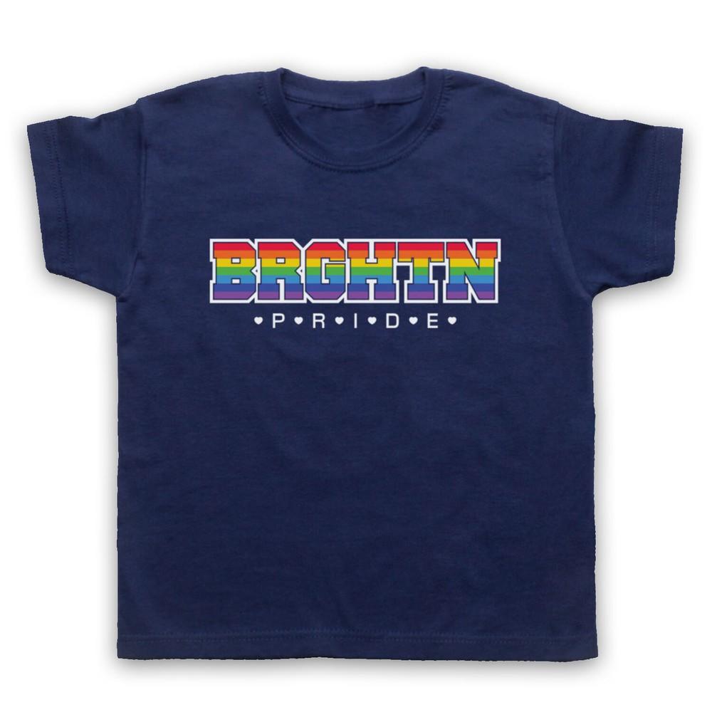 

Brghtn Pride Lgbt Festival Brighton Gay Pride March Kids Childs T-Shirt 4XL