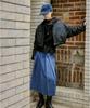 Tibaeg Pleade Pt Pleated Denim Pants